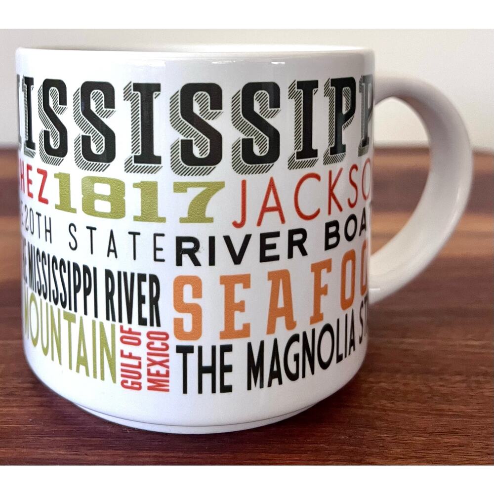 Mississippi State Themed Coffee Mug Cup Novelty 11 oz Coffee Tea